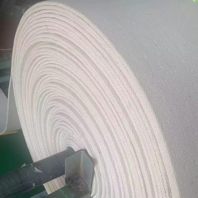 White Cotton Conveyor Belt
