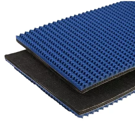 3 Ply Blue Rough Top Conveyor Belt