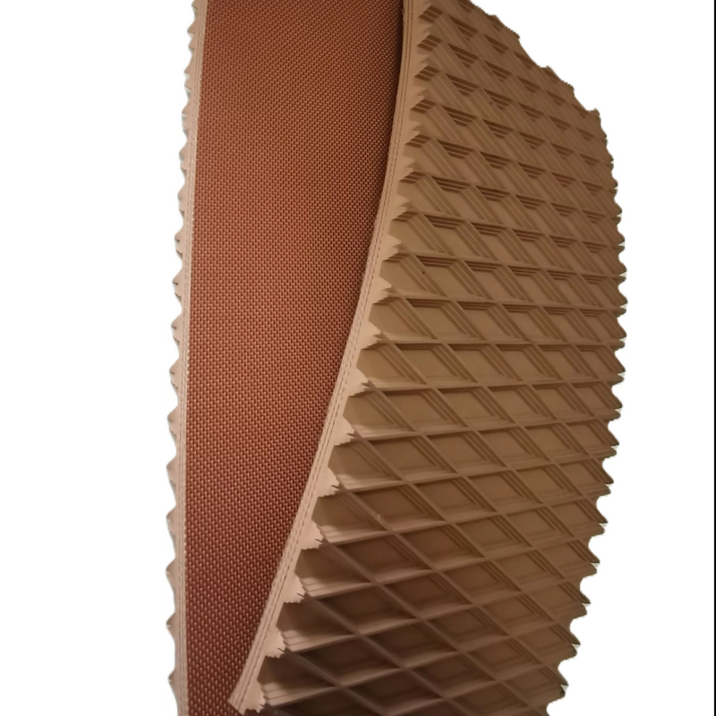 Baler Belt /Tan Diamond Top Belt
