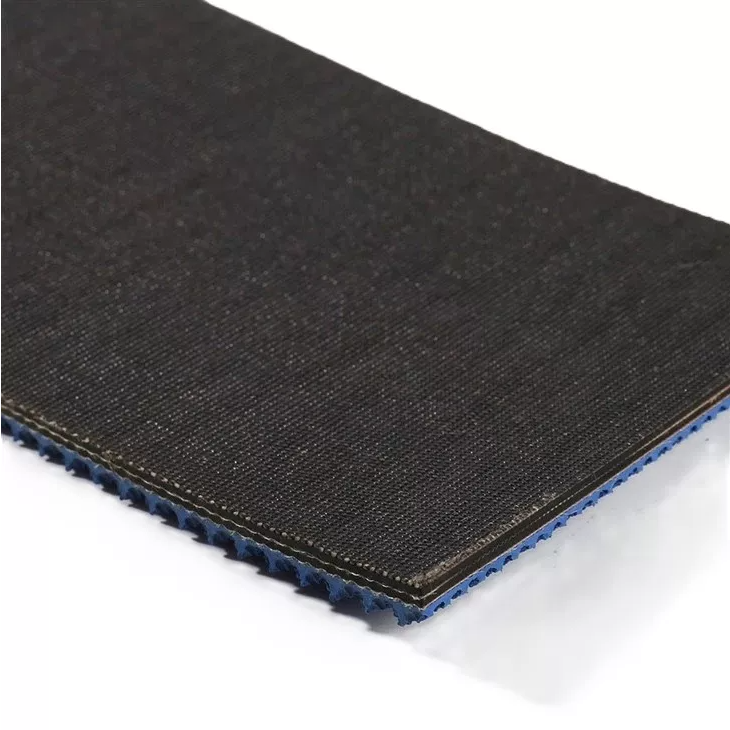 3 Ply Blue Rough Top Conveyor Belt