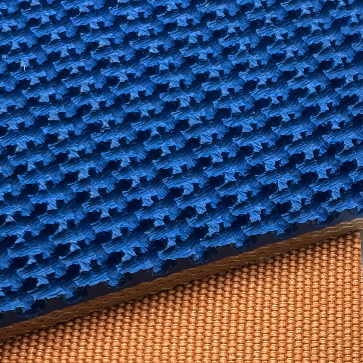 3 Ply Blue Carboxilated Nitrile Roughtop Belt
