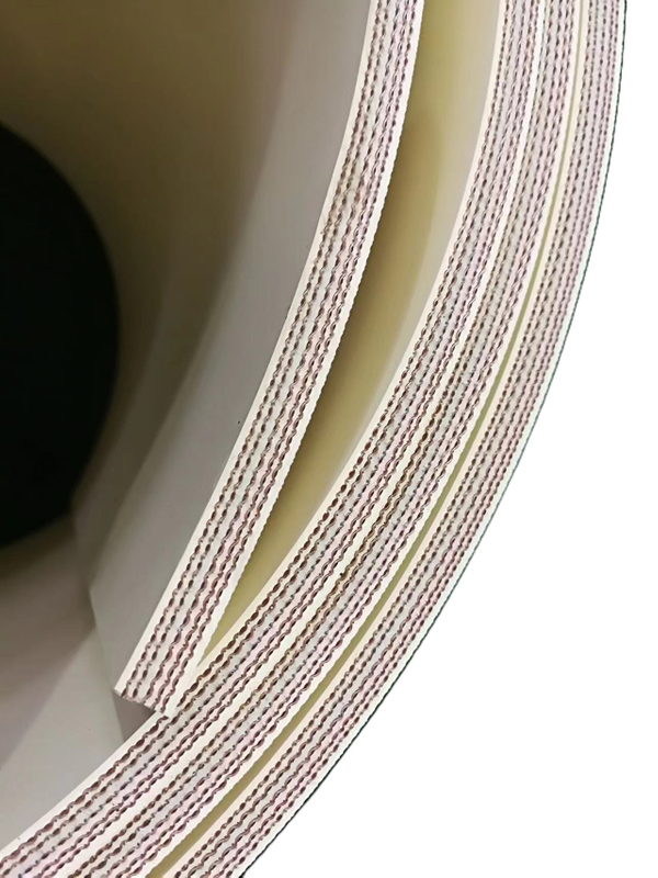 White Rubber Conveyor Belt for Sugar Mill