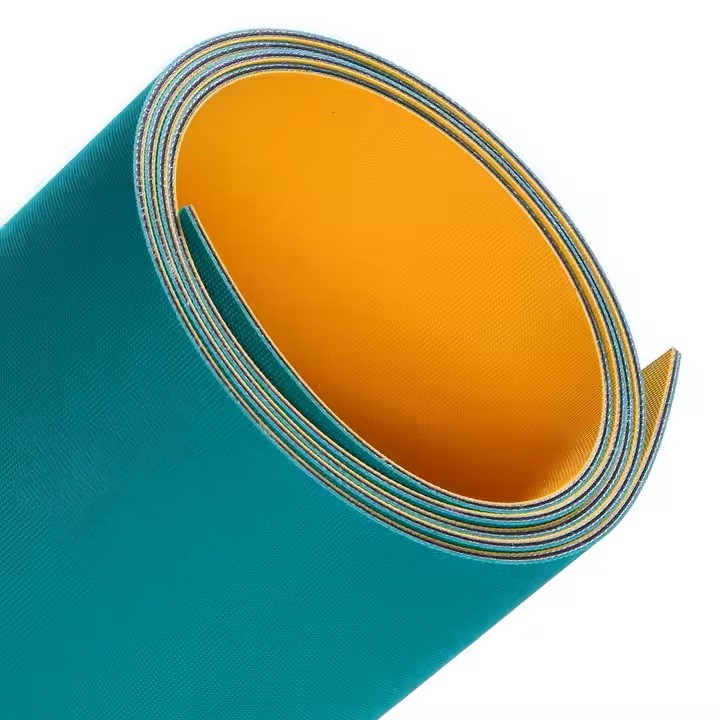 Nylon Sandwich Green Yellow Belt 