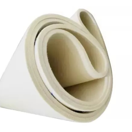 White Felt Conveyor Belt