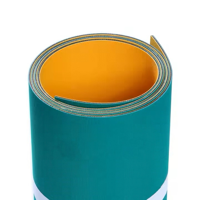 Nylon Sandwich Green Yellow Belt 