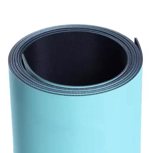 Dark Green/Black Flat Transmission Belt 
